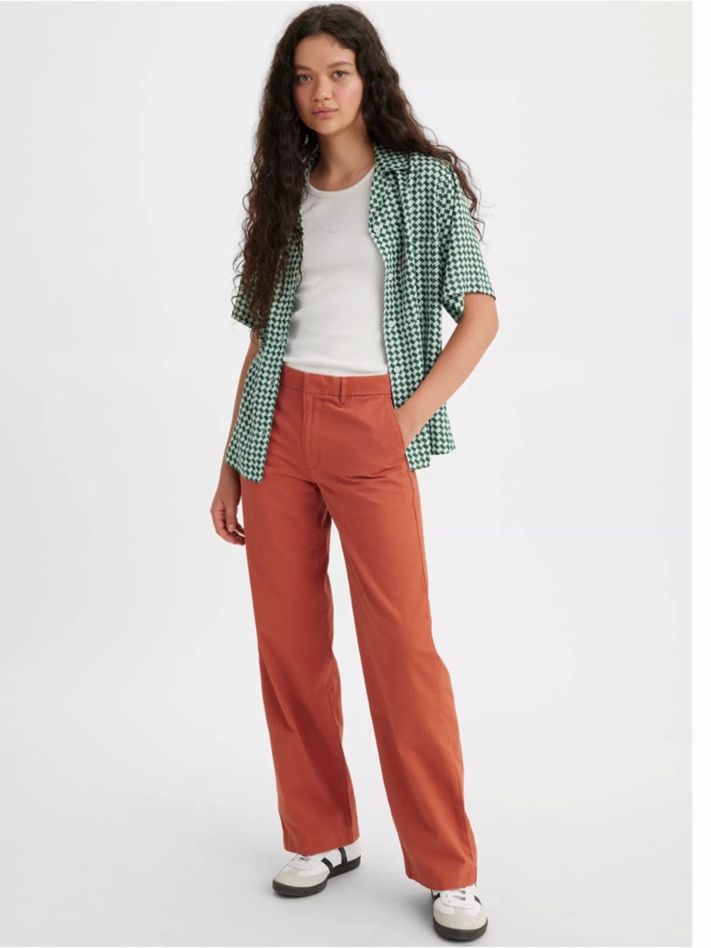 Levi’s‎ Baggy Wide Leg Baked Clay Trousers